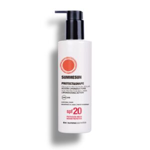 SUMMESUN-SPF20-SUN-PROTECTION-EMULSION-WITH-LIPOREDUCING-ACTION-200ml summecosmetics uk