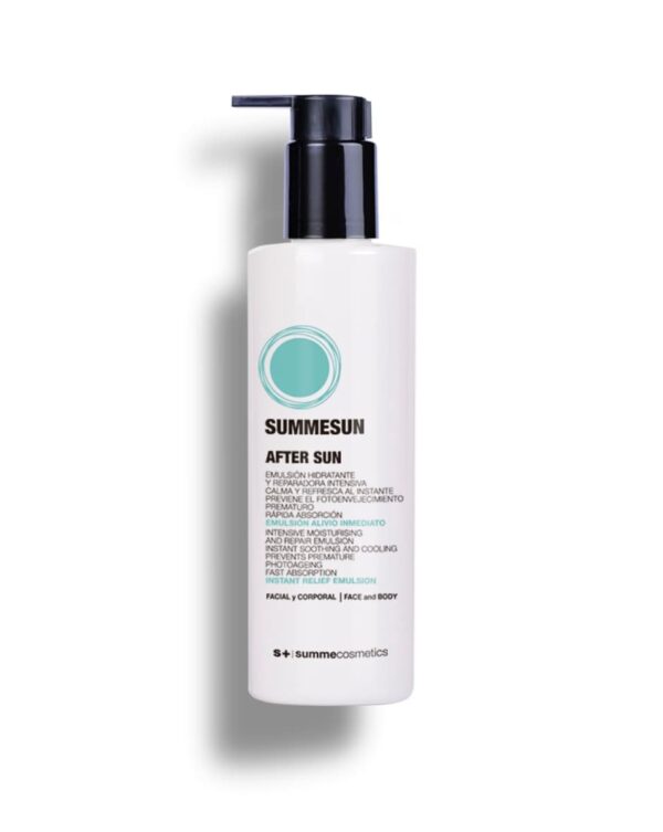 Summesun After Sun Instant Relief Emulsion 200ml Summecosmetics UK
