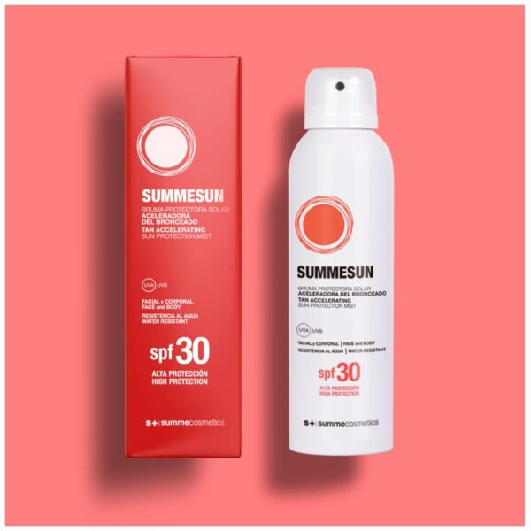 Summesun SPF30 Tan Accelereting 200ml Sun protection Summecosmetics UK