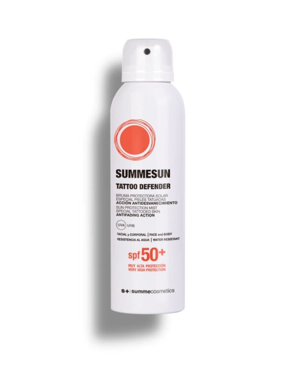 Summesun SPF50+ Tattoed Defender 200ml Summecosmetics UK