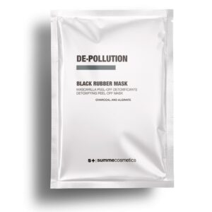 black rubber mask de pollution Summecosmetics uk opti
