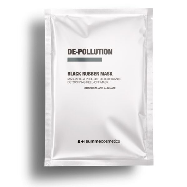 black rubber mask de pollution Summecosmetics uk opti